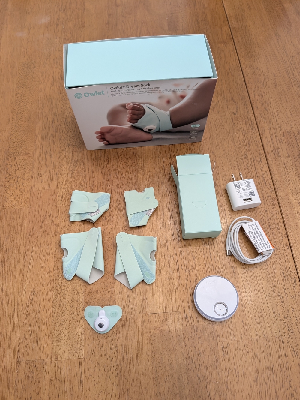 Owlet Dream Sock Starter Set - New Socks - Mint